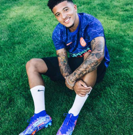 Jadon Sancho Shoe Collection.